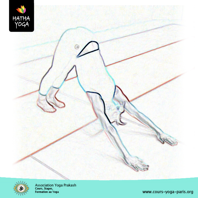5 - Surya namaskara: La salutation au solail. La montagne.
